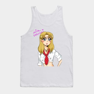 90's Anime Mia Colucci Backgroundless Tank Top